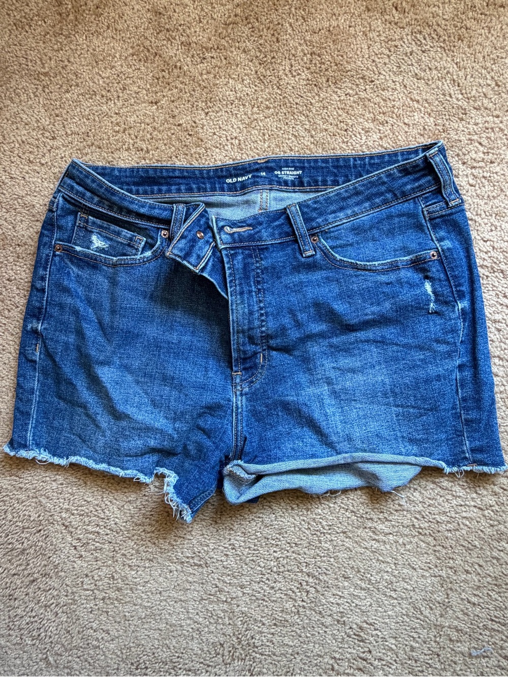 Old Navy Blue Denim Jean Shorts